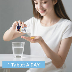 DCXC Biotin Collagen tablets natural ingredients close view