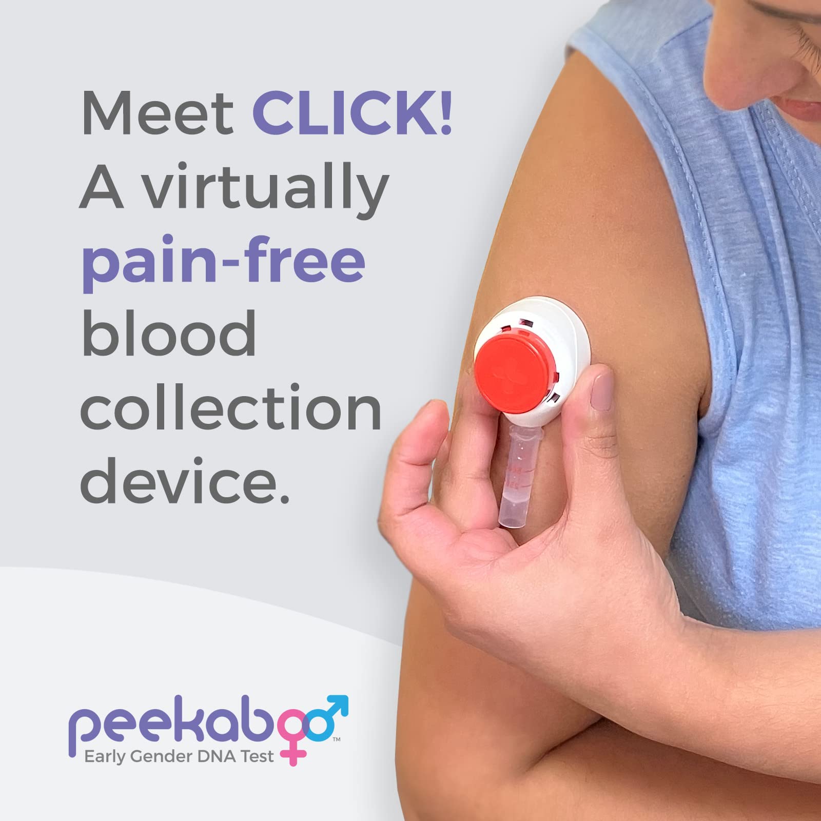 DDC Peekaboo Click Express delivers same‑day results by email after lab processing