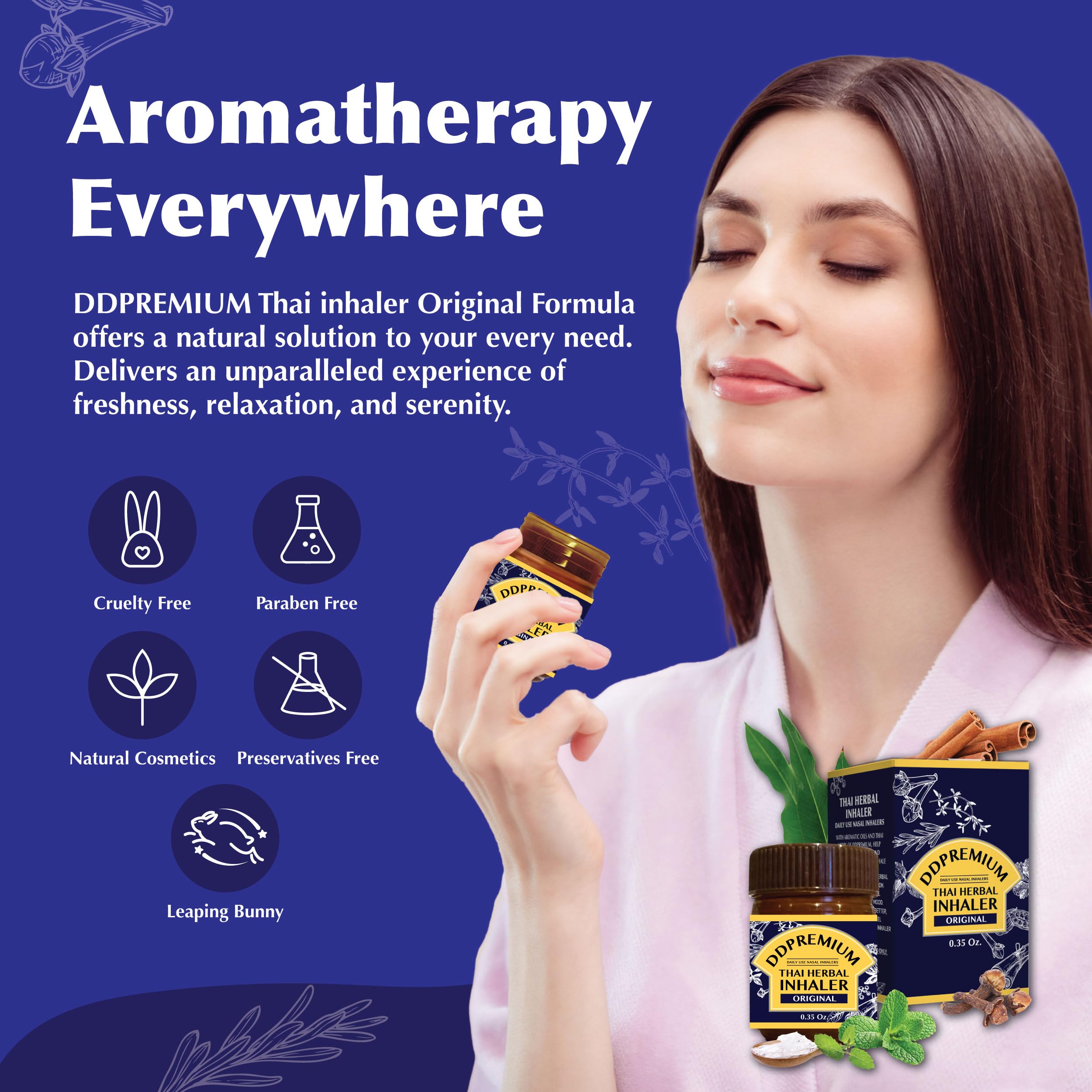 DDPremium eco-friendly packaging aligns with sustainable, cruelty-free values.
