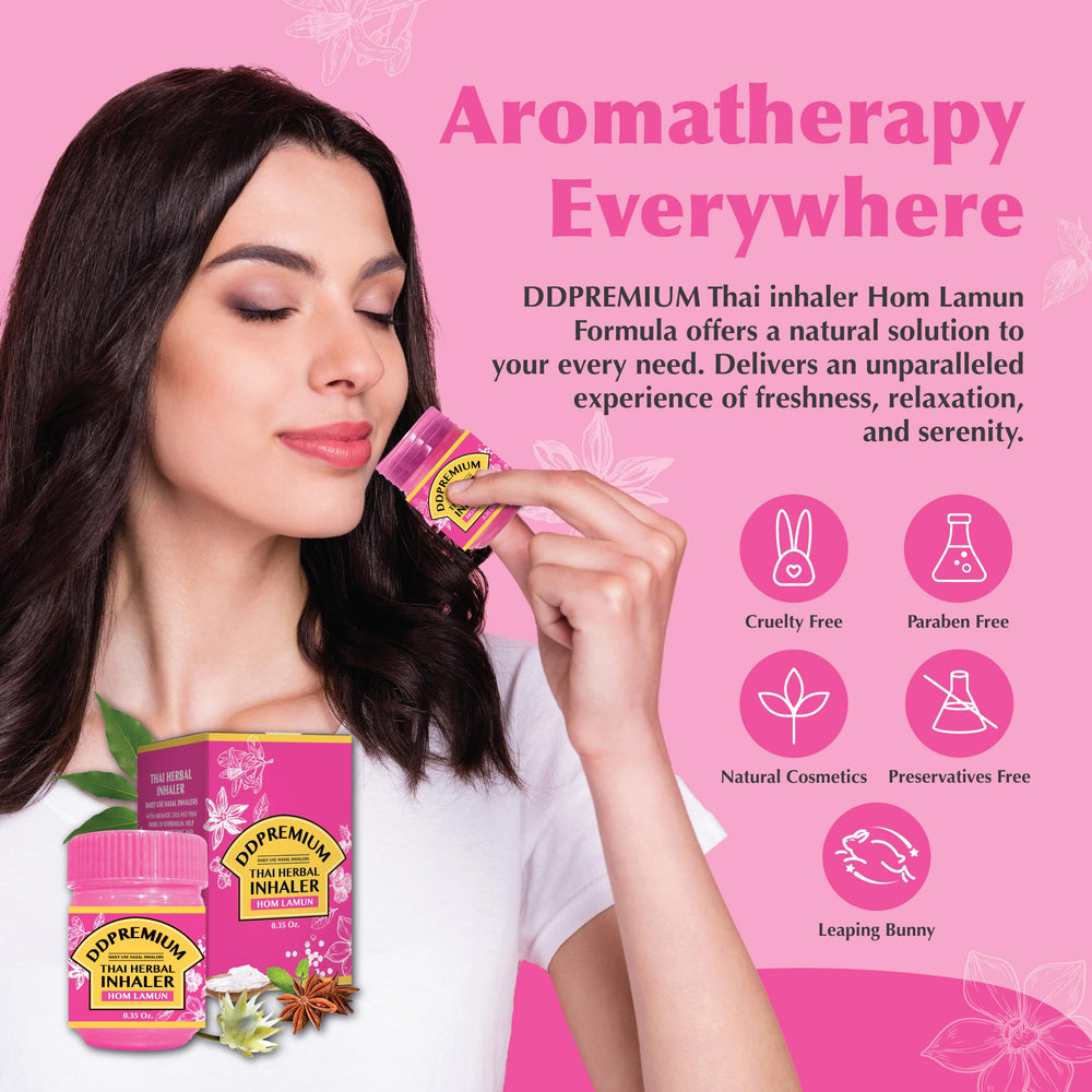 DDPremium Thai Inhaler Yadom use scene during workouts or study sessions.