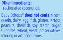 Ddrops Baby 400 IU drops packaging – 4-pack for busy families