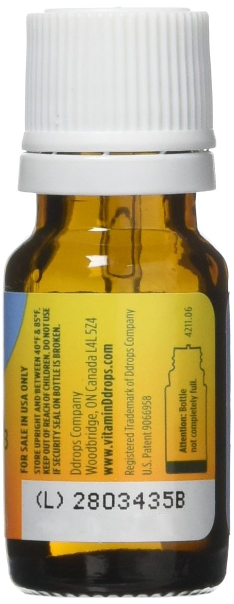 Ddrops Baby drops on a clean fingertip for mess-free dosing.