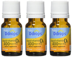 Ddrops Baby 400 IU drops are odorless and preservative-free.