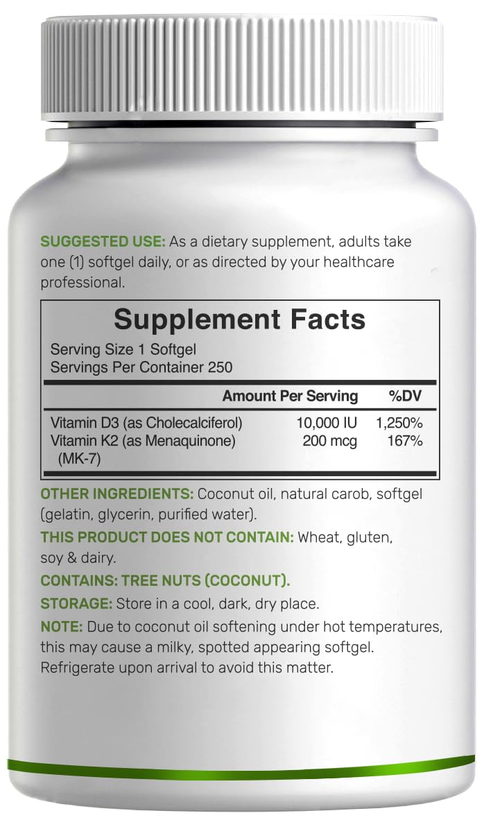 Deal Supplement daily-use morning routine featuring vitamin D3 K2 softgels.