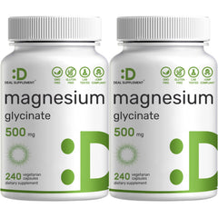 Deal Supplement Magnesium Glycinate 500mg capsule, designed for easier absorption and daily wellness.