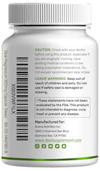 Deal Supplement Magnesium Glycinate bottle close-up highlighting high-absorption formula.