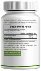 DEAL SUPPLEMENT serving size graphic helps plan a 40-day supply.