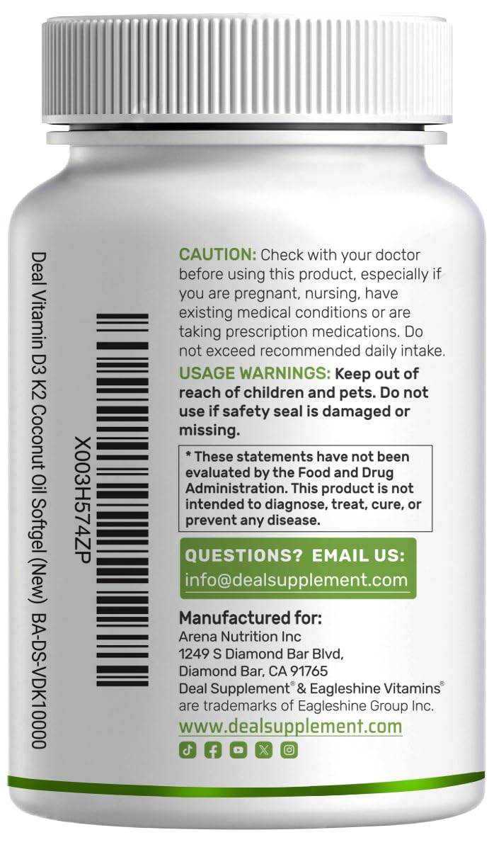 Deal Supplement travel-friendly bottle designed for on-the-go use.