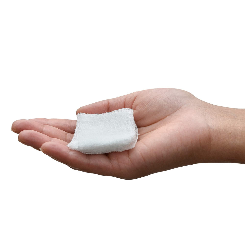 Dealmed 2x2 sponges absorb moisture while protecting wound surfaces