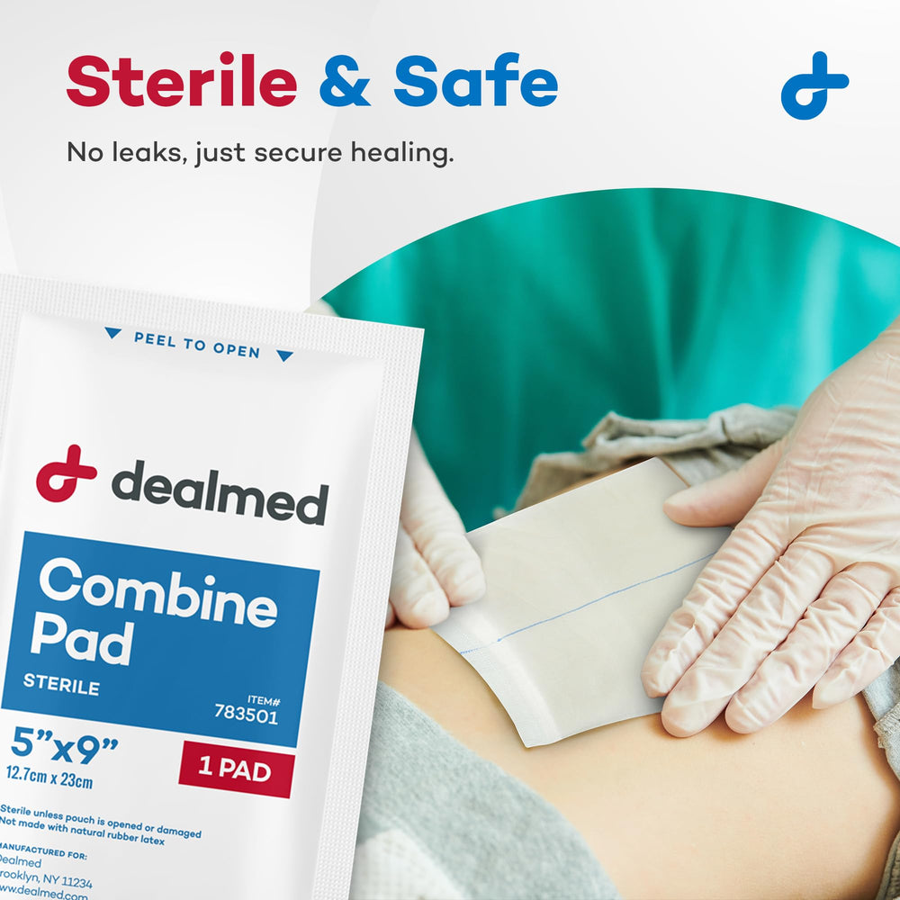 Dealmed 400 pads per case provide easy stocking.