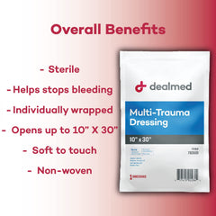 Dealmed fluid-control dressing helps manage wound moisture efficiently