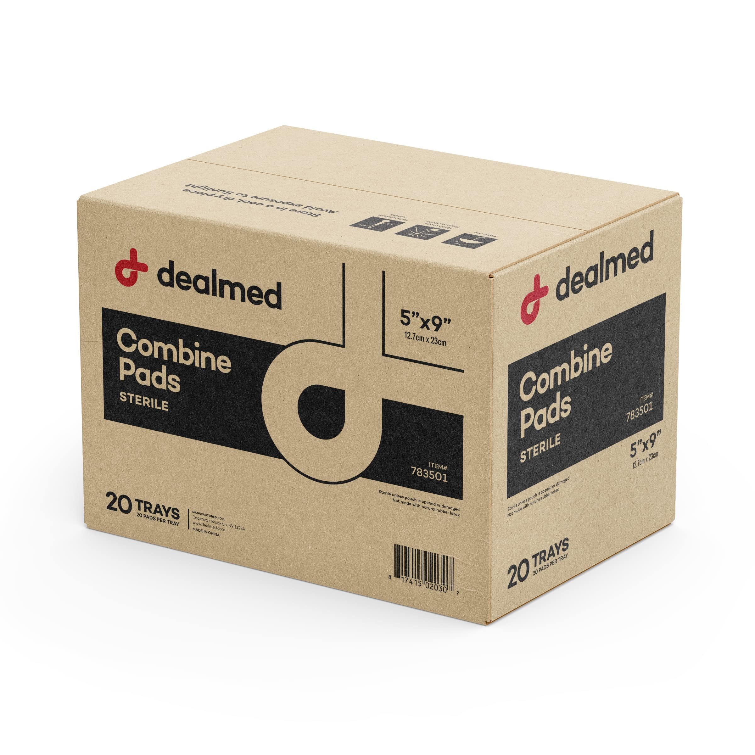 Dealmed hospital-grade wound pad for clinical use.