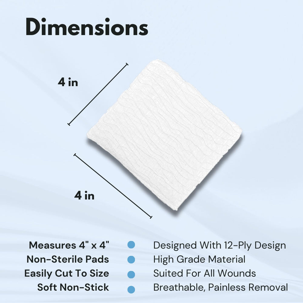Dealmed non-stick outer facing detail reduces sticking during dressing changes