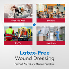Dealmed peel-down packaging preserves sterility until use.