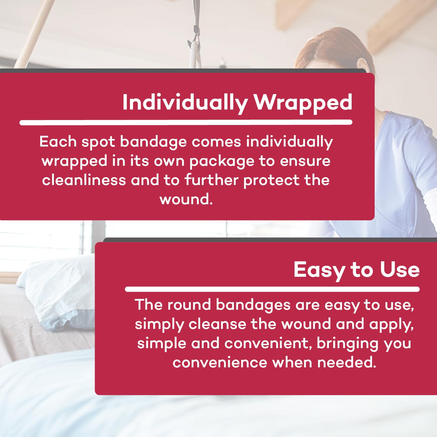 Dealmed spot bandages fit first aid kits for quick, reliable wound care.