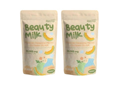 Dear Face Beauty Milk bottle with melon flavor and collagen-rich formula.