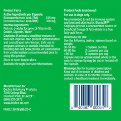 Dechra Eicosa3FF SnipCaps capsules ready for canine supplementation