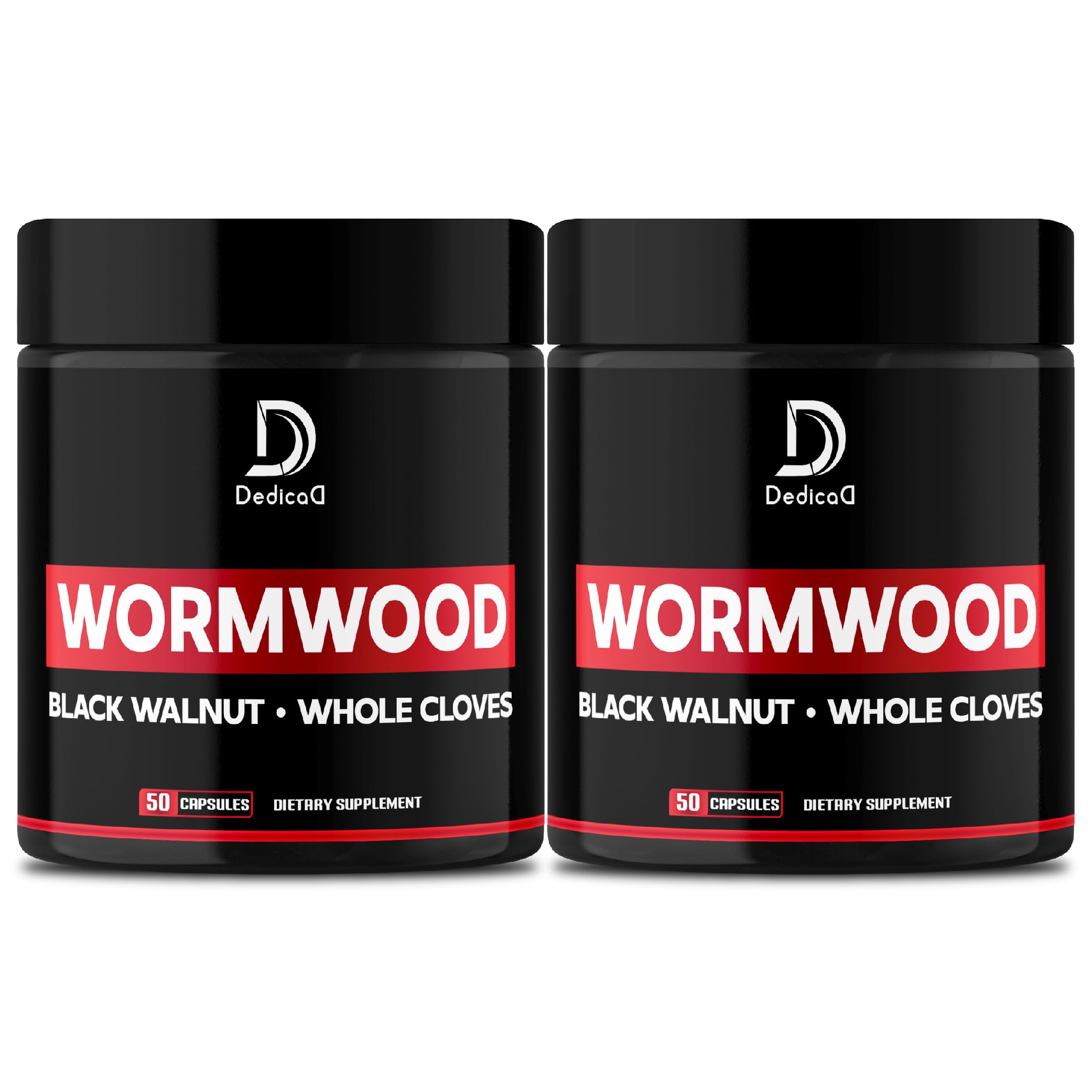DEDICAD Wormwood capsules pack front view for daily wellness support