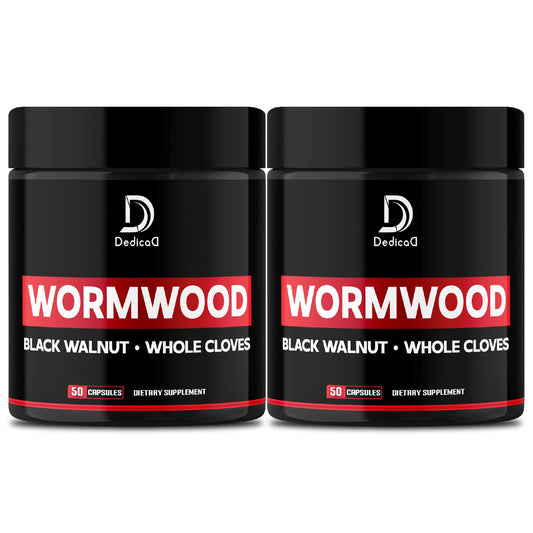 DEDICAD Wormwood capsules pack front view for daily wellness support