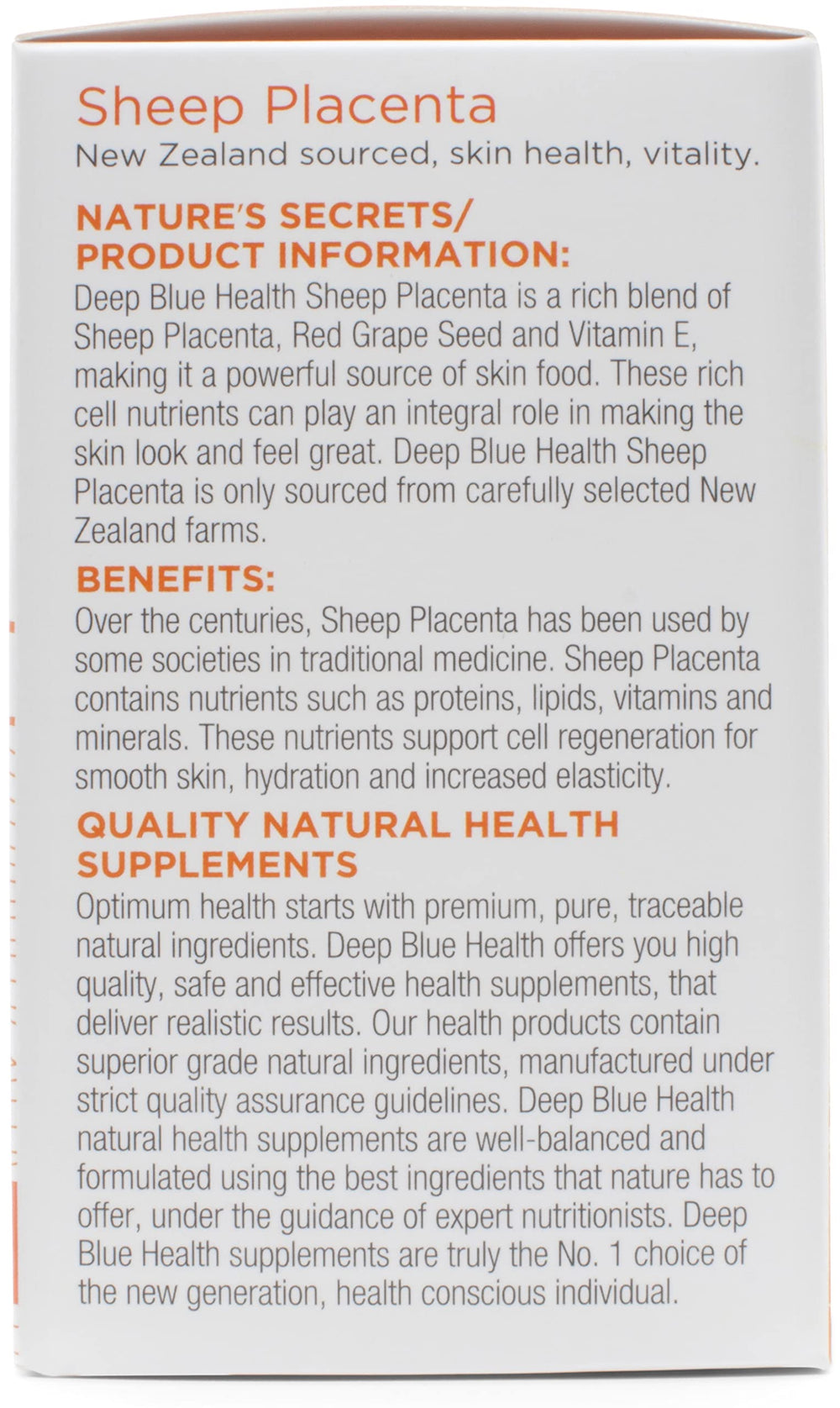 Deep Blue Health New Zealand pasture farms imagery