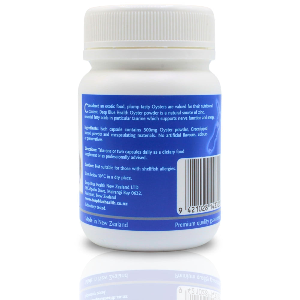 Deep Blue Health New Zealand sourcing concept emphasizing pure ocean nutrients.