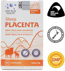 Deep Blue Health halal certification logo on packaging