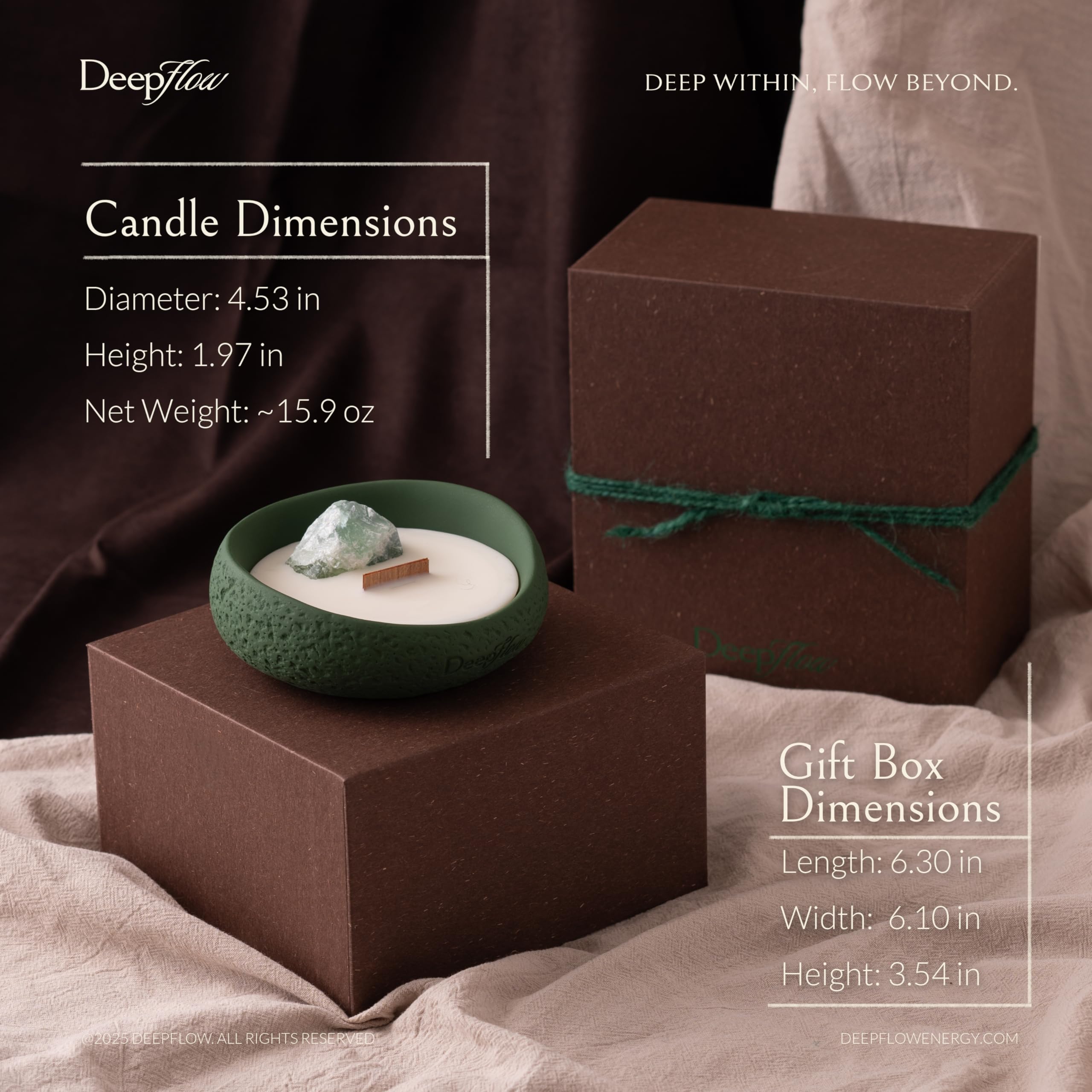 DEEP FLOW Valentines gift packaging presents a romantic, thoughtful gesture
