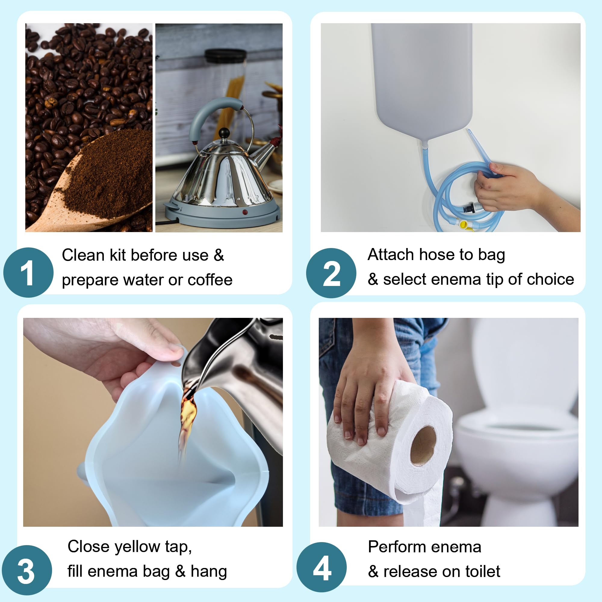 Deepdeem five-nozzle set—soft and hard options for personalized comfort.