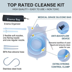 Deepdeem stainless steel hook—secure, hands-free drainage during setups.