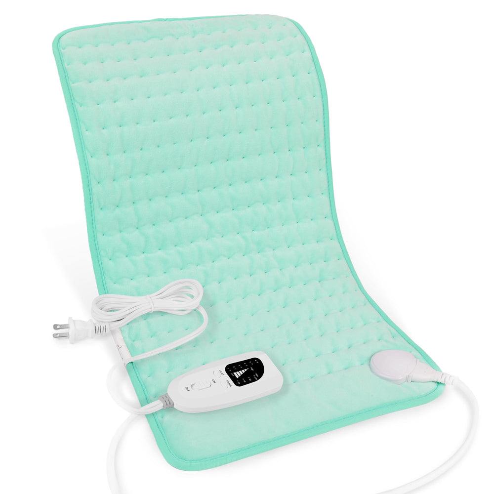 Deepsoon heating pad 12x24 with soft flannel for gentle warmth.