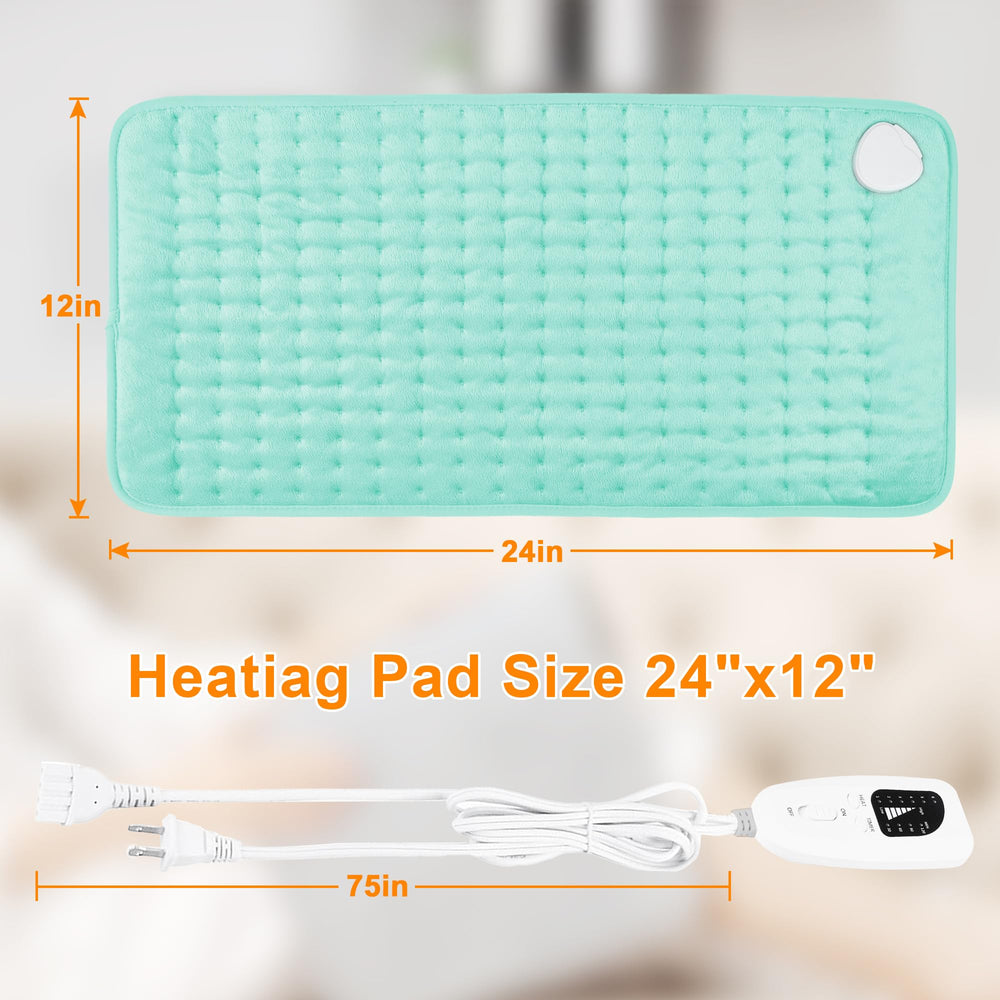 Deepsoon heating pad 20x40 large area for full-body warmth.