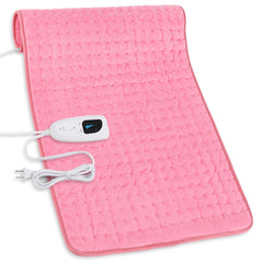 Deepsoon heating pad 33x17 inch on lap delivering broad warmth