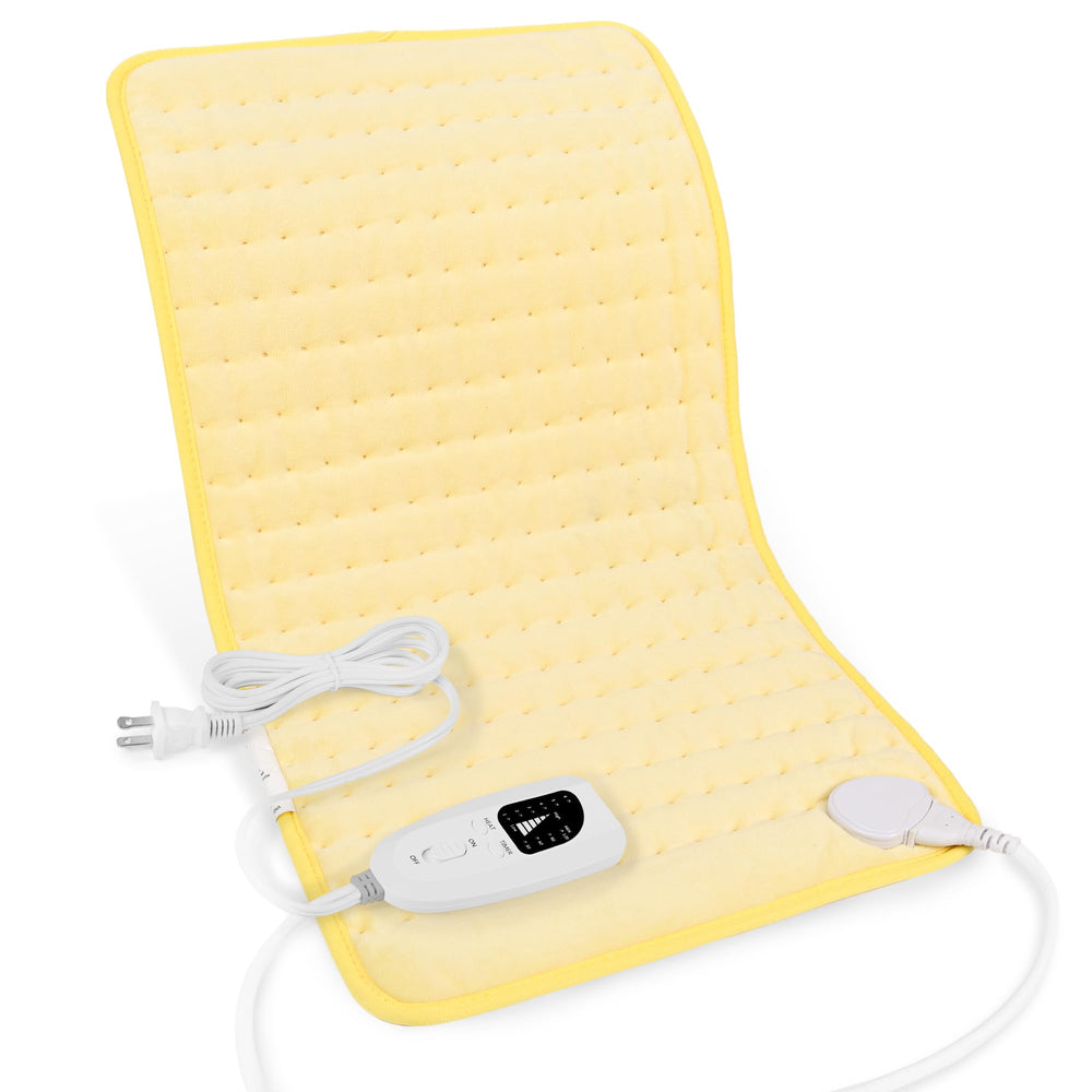 Deepsoon heating pad back and neck relief with even warmth.