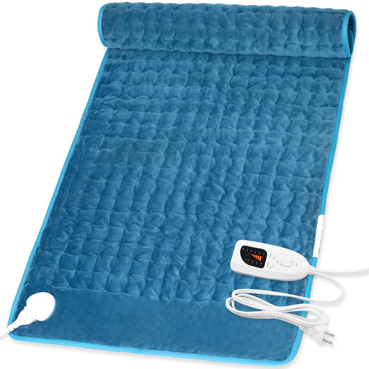 Deepsoon heating pad back view for full-body warmth and comfort