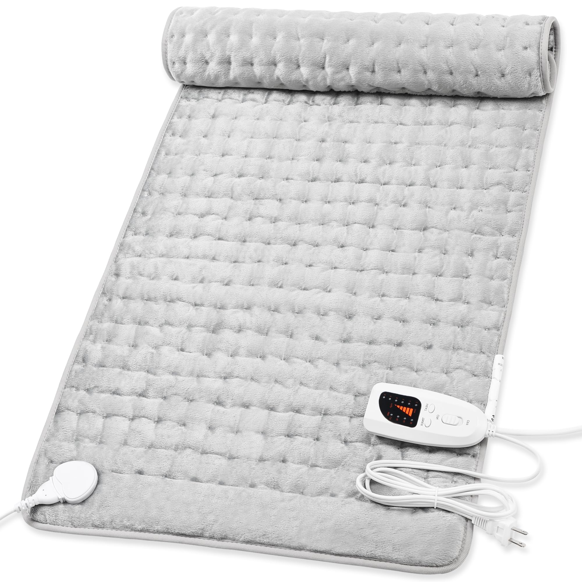 Deepsoon heating pad for back and shoulders with cozy warmth