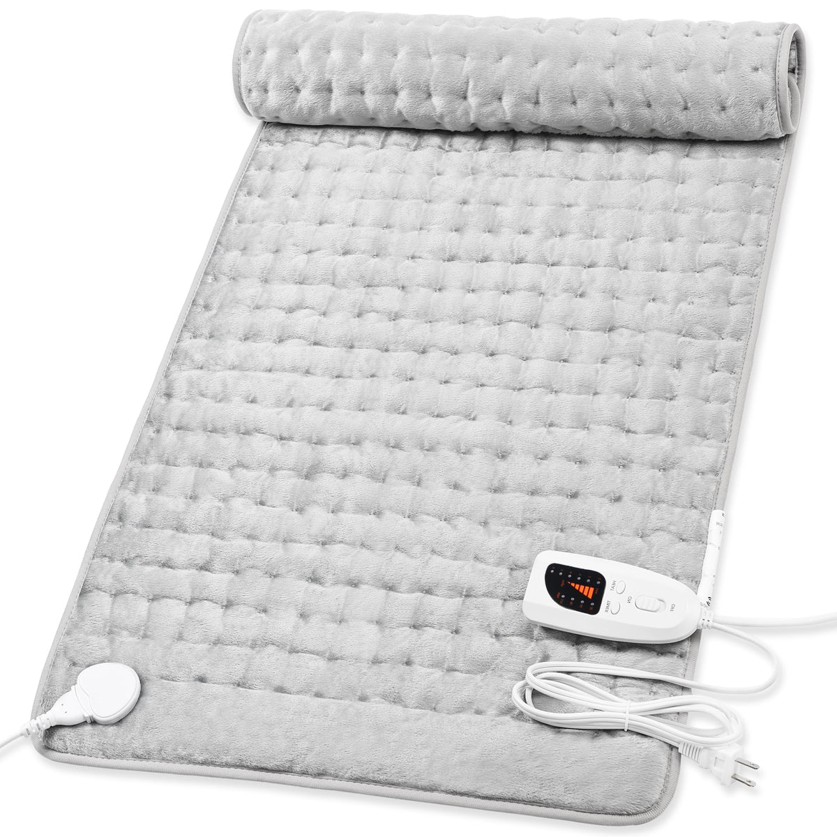 Deepsoon heating pad for back and shoulders with cozy warmth