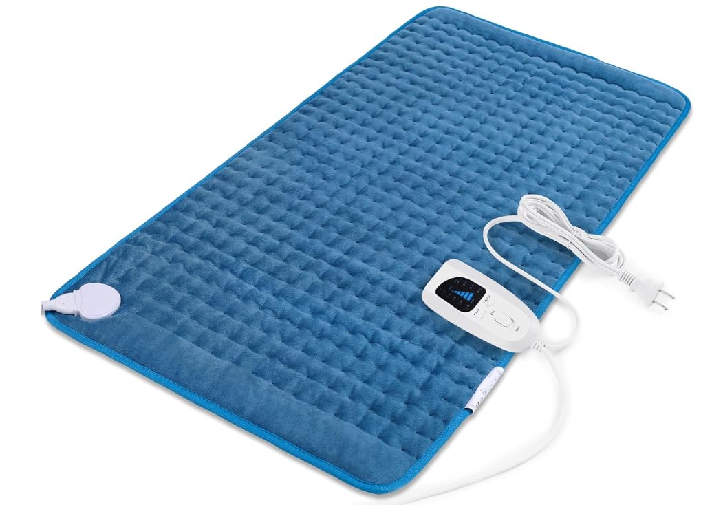 Deepsoon heating pad for back provides soothing warmth for tense muscles
