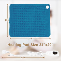 Deepsoon controls highlight six heat settings for personalized comfort.