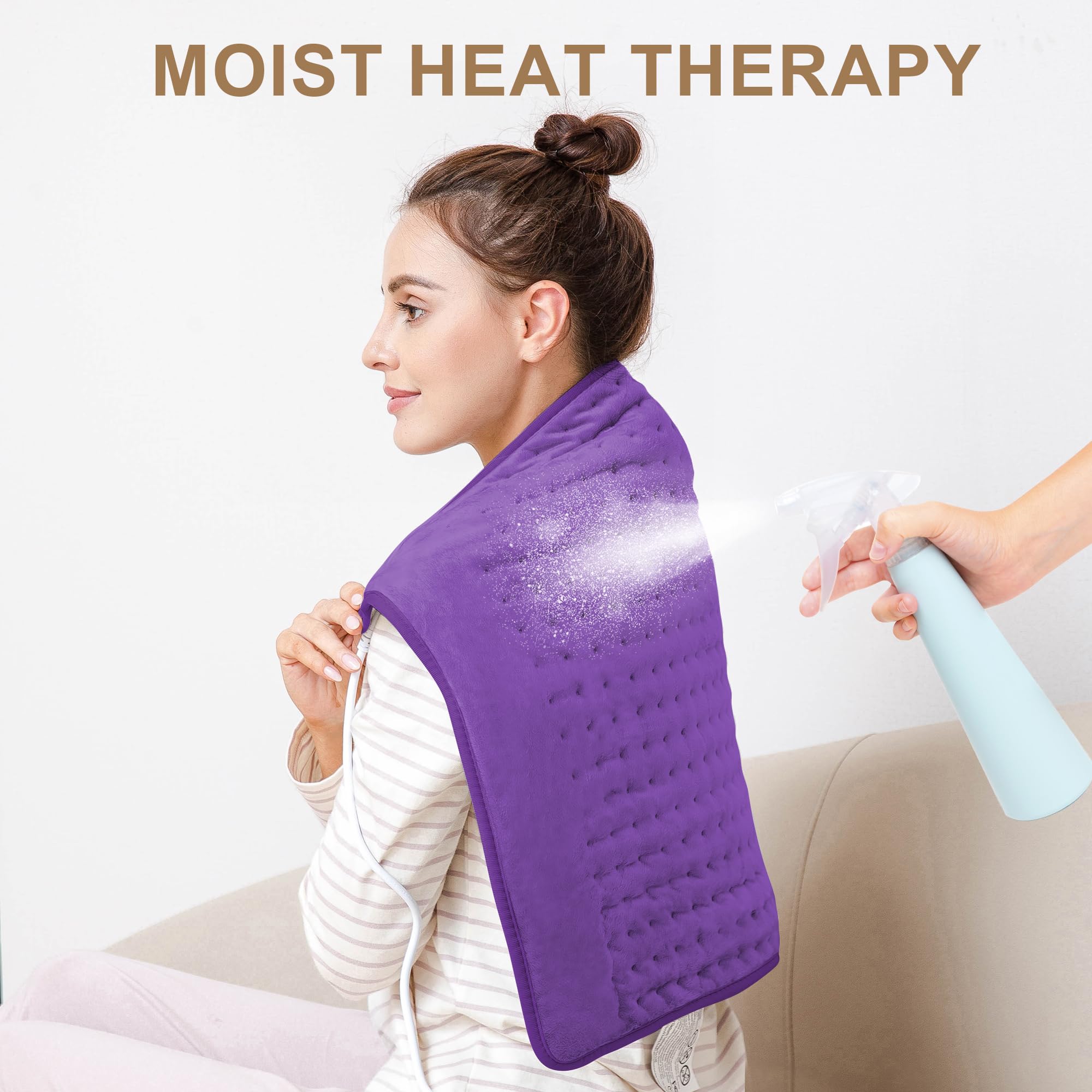 Deepsoon pad on couch creates a cozy, hands-free relaxation session.