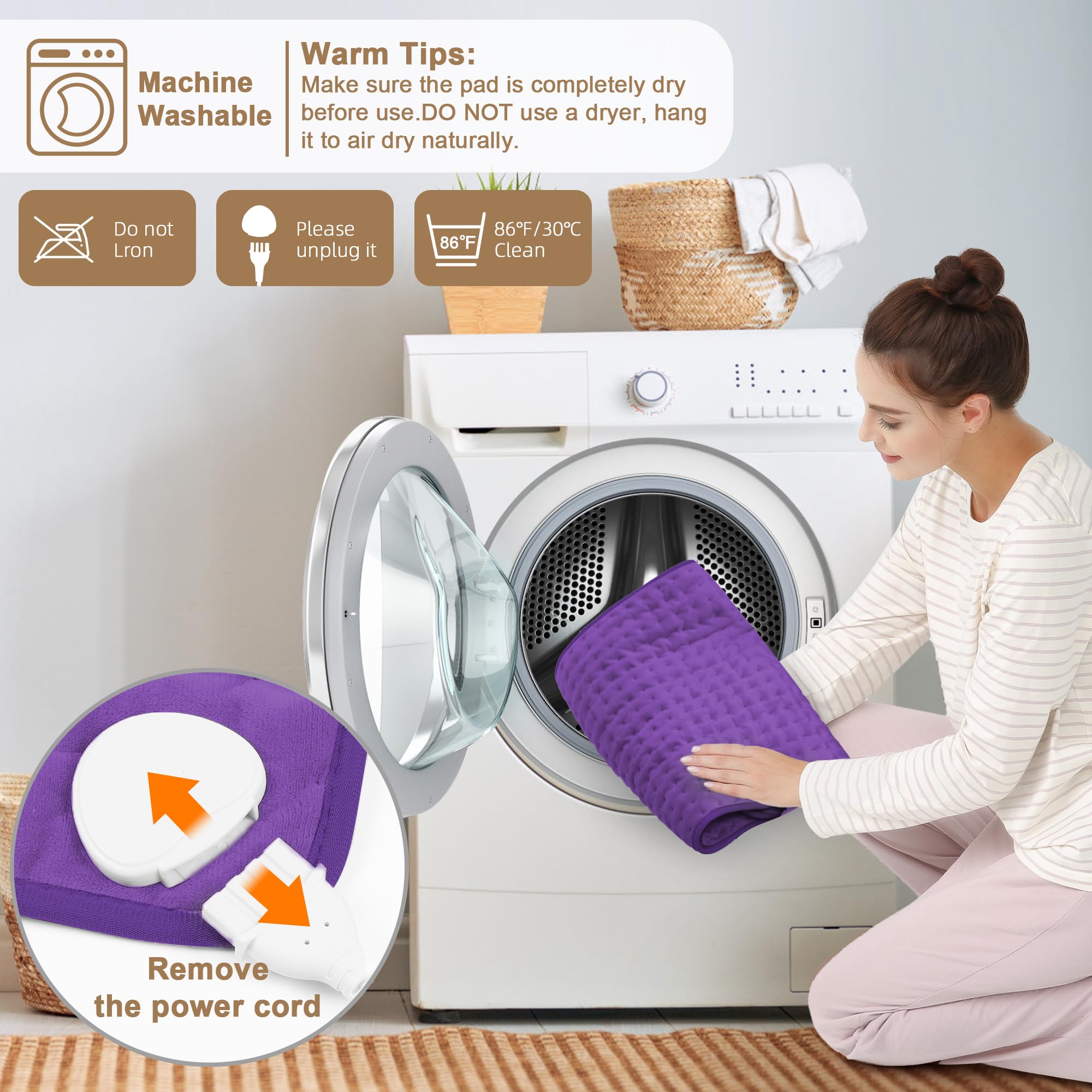 Deepsoon dry and moist heat pad for versatile comfort and fast warmth.