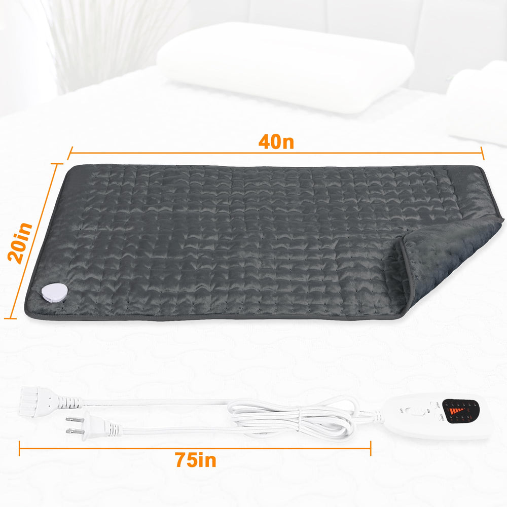 Deepsoon heating pad knee usage demonstrates versatile warmth for joints