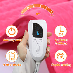 Deepsoon heating pad knee area for targeted warmth.