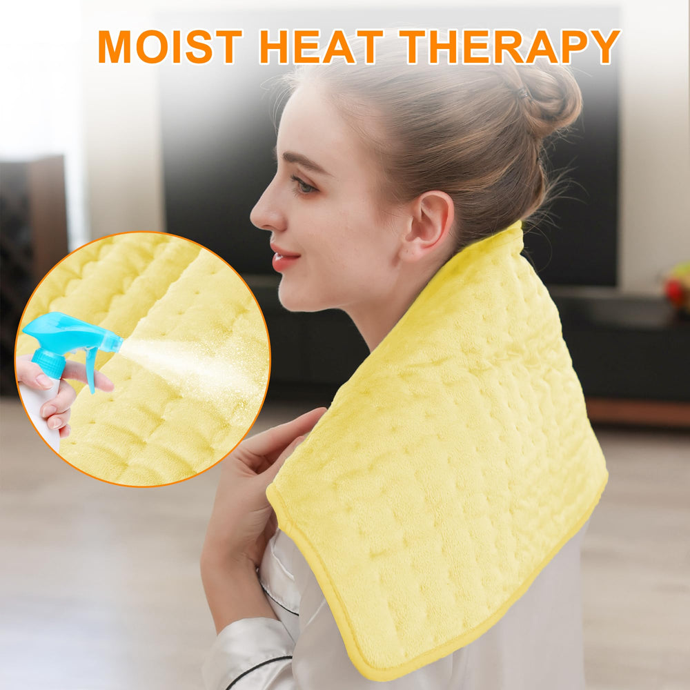 Deepsoon heating pad knee provides targeted heat for joints.