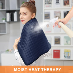 Deepsoon heating pad long 75-inch cord enables easy lounging on furniture.