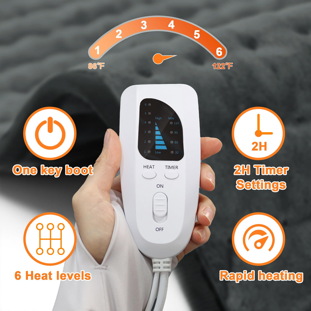 Machine washable Deepsoon heating pad being cleaned after use