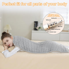 Deepsoon heating pad neck area provides soothing warmth for stiffness