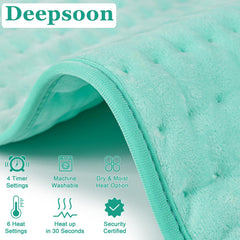 Deepsoon pad heats quickly for fast warmth when you need it.