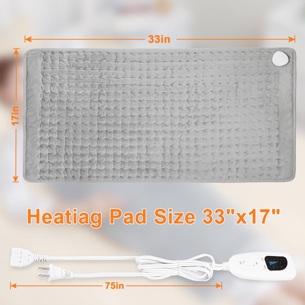 Deepsoon heating pad machine washable for easy cleaning.