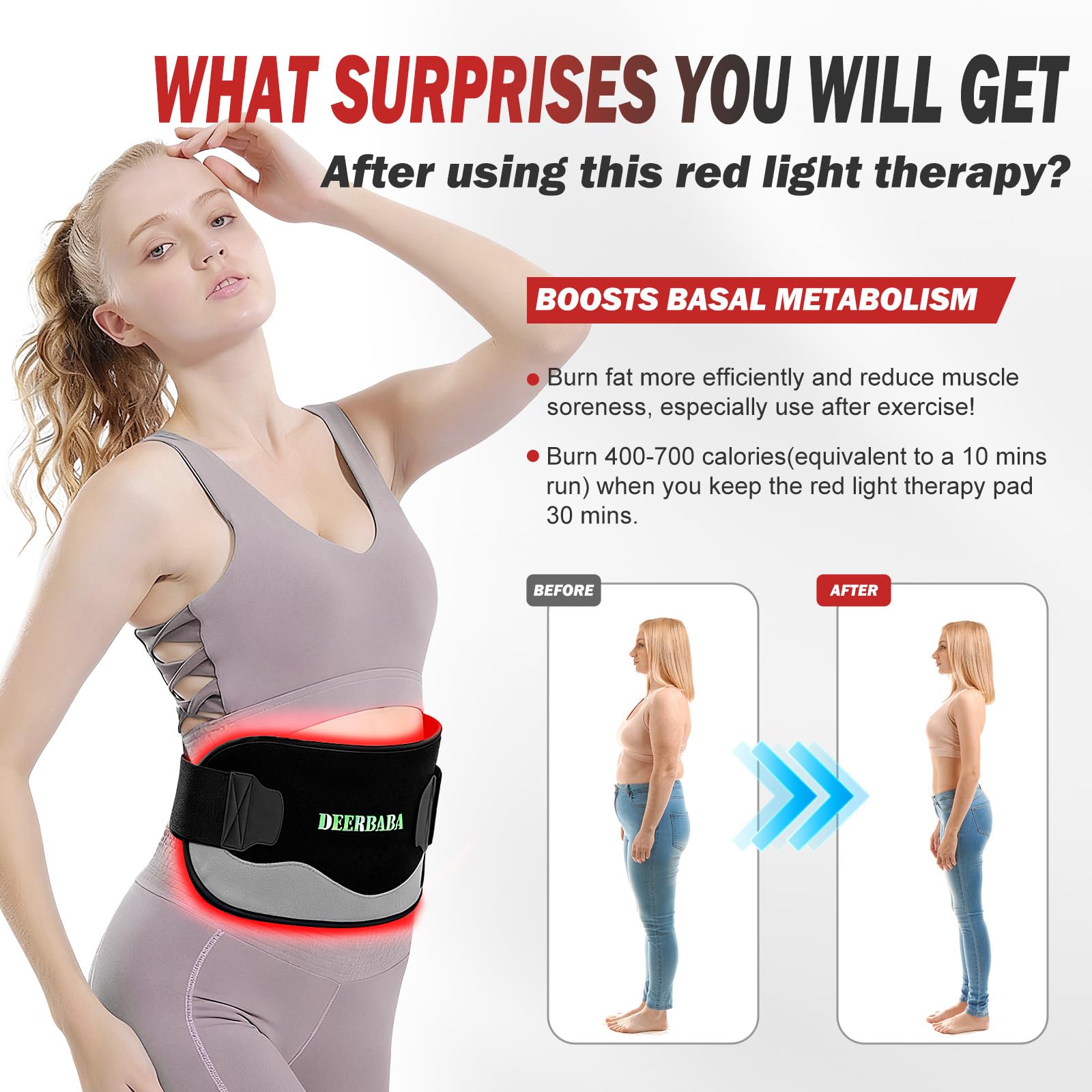 Deerbaba foldable 20x9 light pad ready for home or travel use.