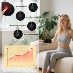 Deerbaba neoprene sleeve offers soft, anti-allergic wear during sessions.